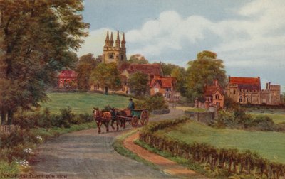 Penshurst Place and Church by Alfred Robert Quinton